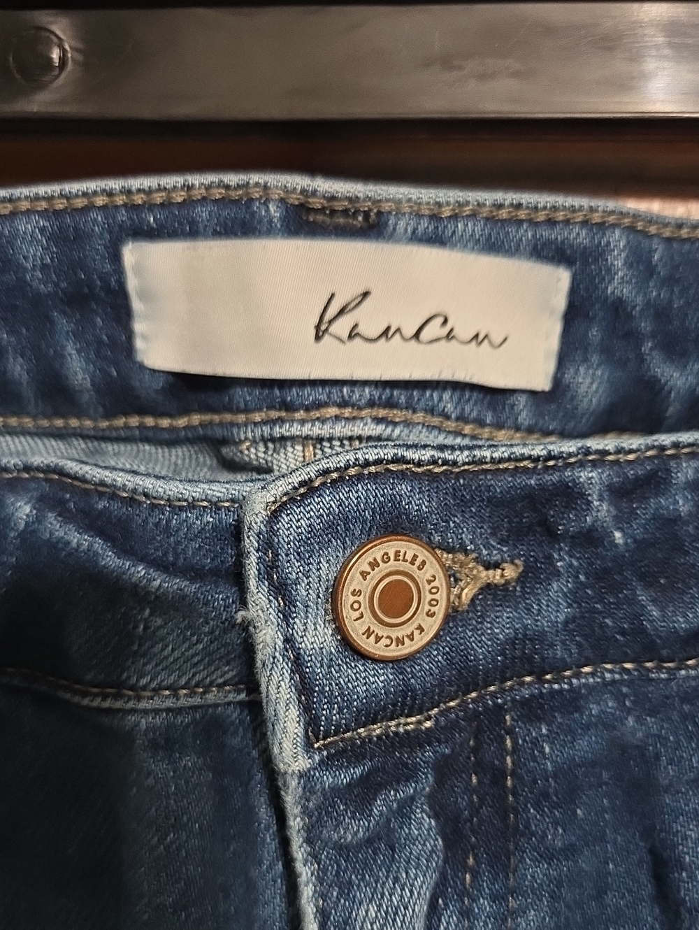 KanCan Dark Blue High-Rise Stretch Jeans